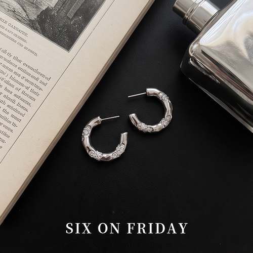 SIXONFRIDAY高级感简约轻奢耳环