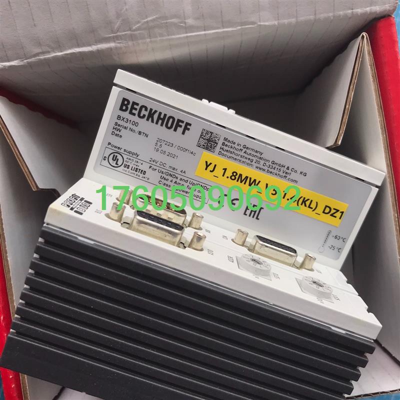 【议价】全新倍福总线控制器BX3100，带华电天仁TR-1.8G程序