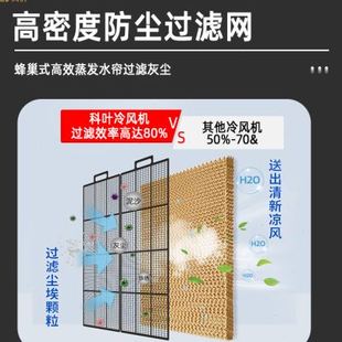 移动空调小型水冷空调扇 工业冷风机车间厂房降温制冷大风量蒸发式