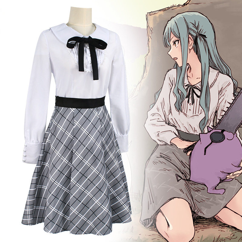 千早爱音cos服丰川祥子女装cosplay服装演出服饰长裙BanGDream!