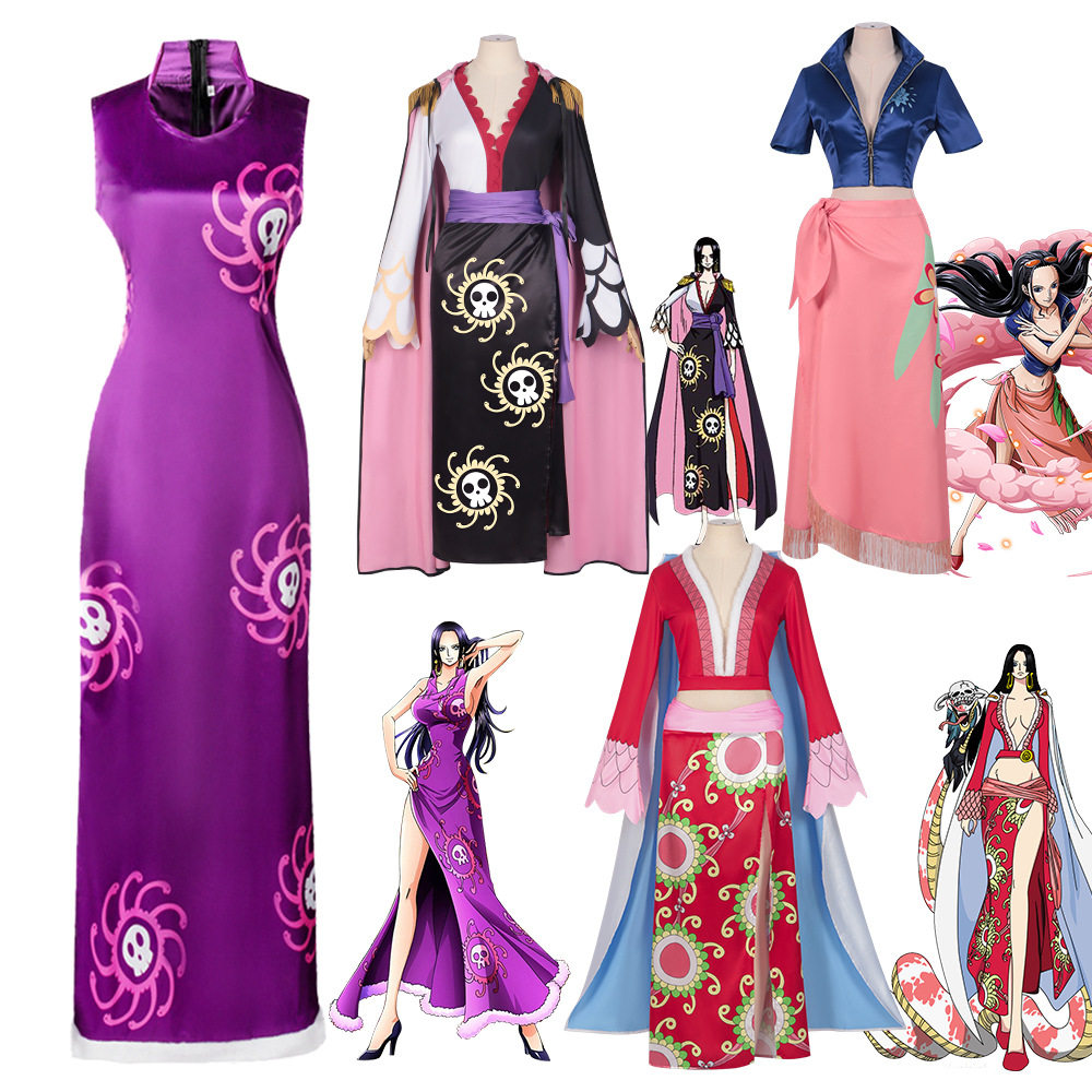 女帝蛇姬汉库克服onepiece海贼王全套动漫play角色扮演服装