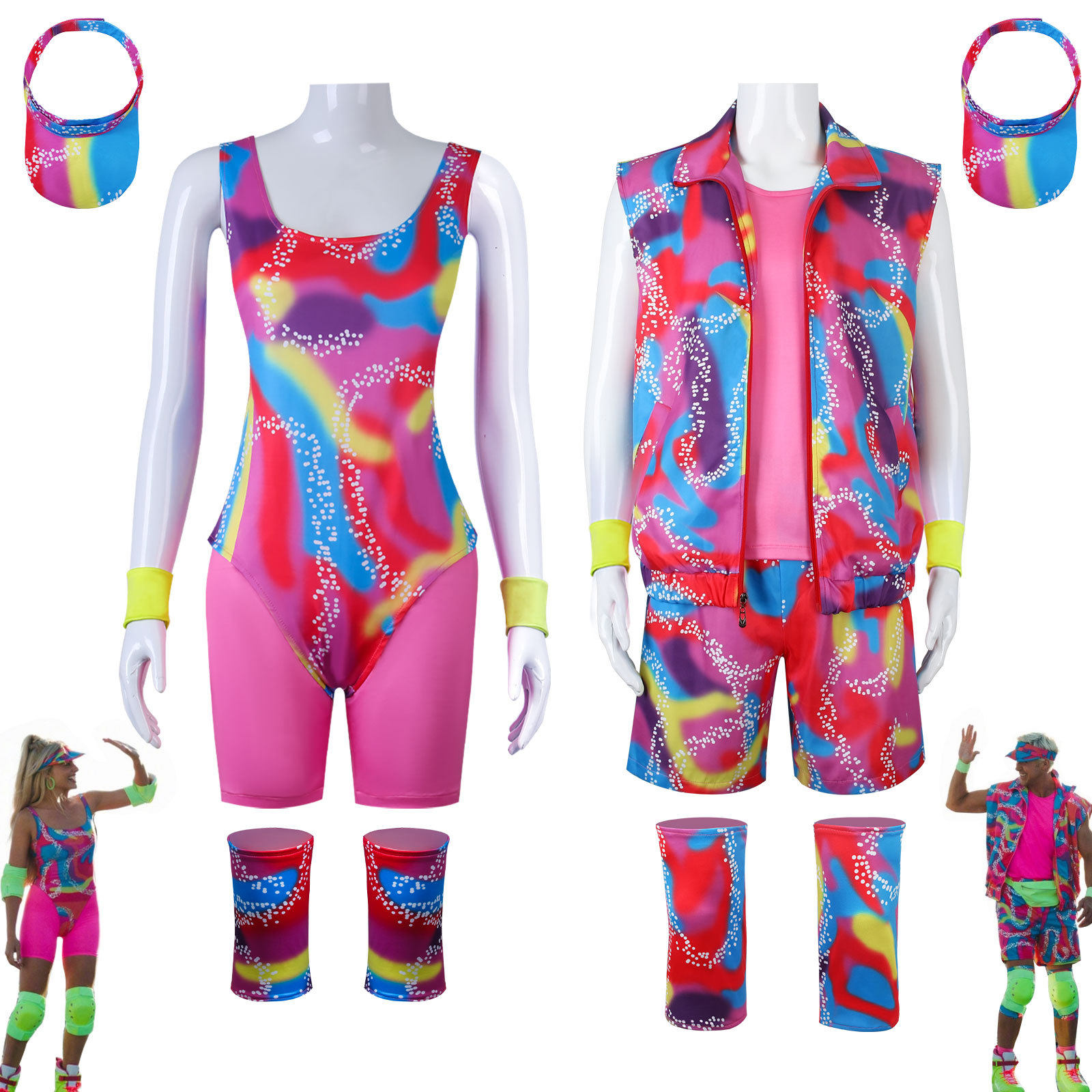 Barbie芭比肯尼运动衣cos服芭比沙滩全套万圣节角色扮演cosplay