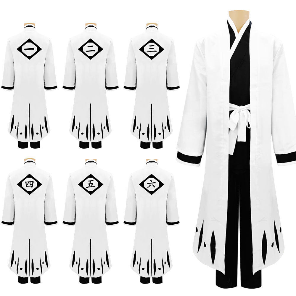 死神冬狮郎同款cos服逸轩谷冬狮郎cosplay套装1-13番队队长长袍