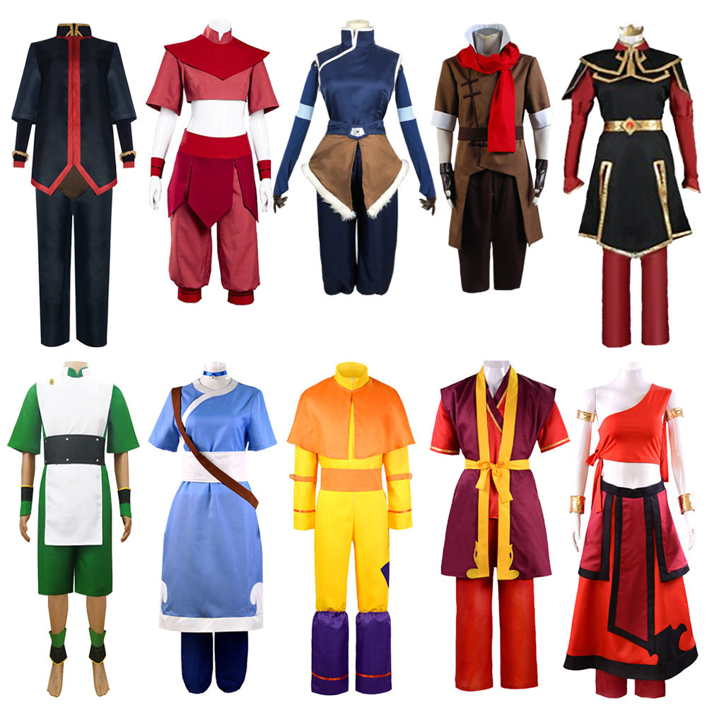 降世神通最后的气宗cos服祖寇王子卡塔拉cosplay万圣节舞台服装