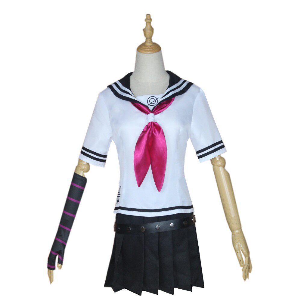 弹丸论破轮舞2澪田唯吹cos服日常水手JK制服cos衣之坊