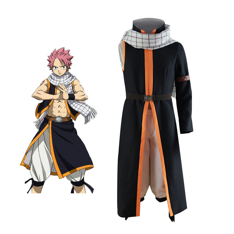 新品妖精的尾巴cos服七年后纳兹多拉格尼尔cosplay服装纳兹c服