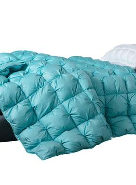 机柔ali-6007赛套韩式扭花被壳被棉提丝花简约风充绒羽绒被壳厂家