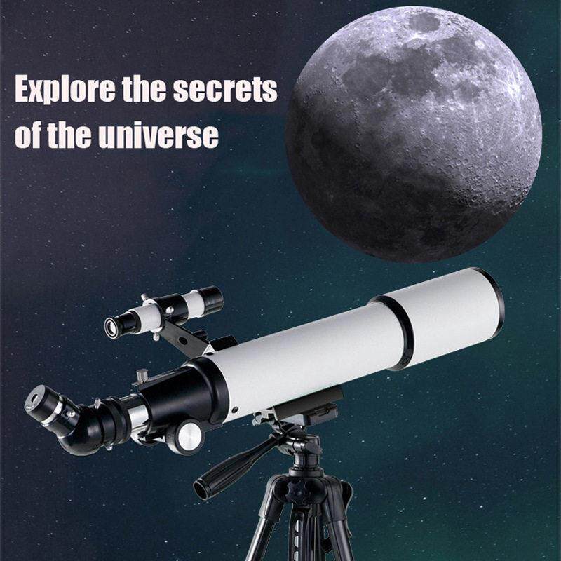 70500天文望远镜倍清看星星月亮