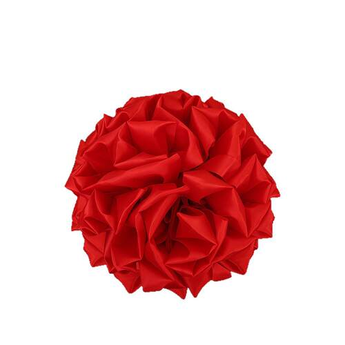 结婚农村庭院自建房条幅婚礼绸缎拉花套装婚房布置大门窗楼梯装饰