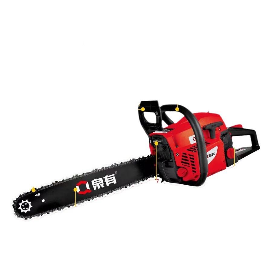 汽油链锯汽油锯汽油链锯油锯12寸8寸0寸木伐劈柴户外家用1自动2喷