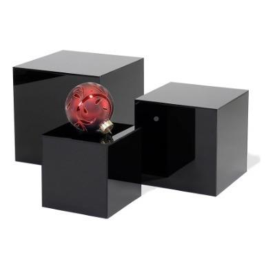 工厂直销克力心方空块饰珠宝展首台摄影道具展示架亚化妆品底座