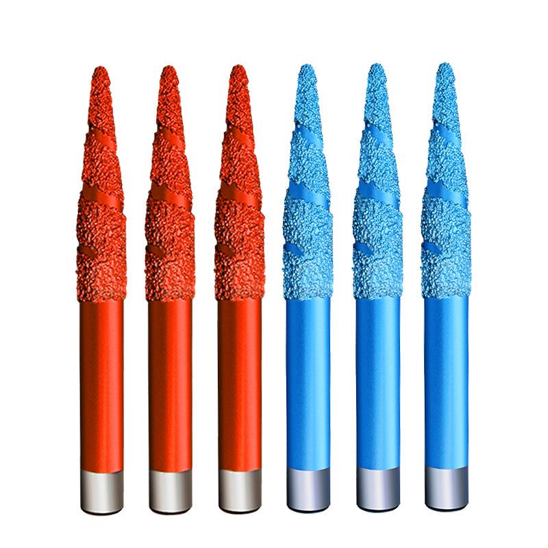 钎EQT焊特复合石三金层石材雕刻机刀具锥度浮雕金刚数控石材刀硬