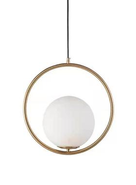 北欧简约床头卧时吊灯尚美甲奶茶店吧灯室68192服装店餐台厅单头