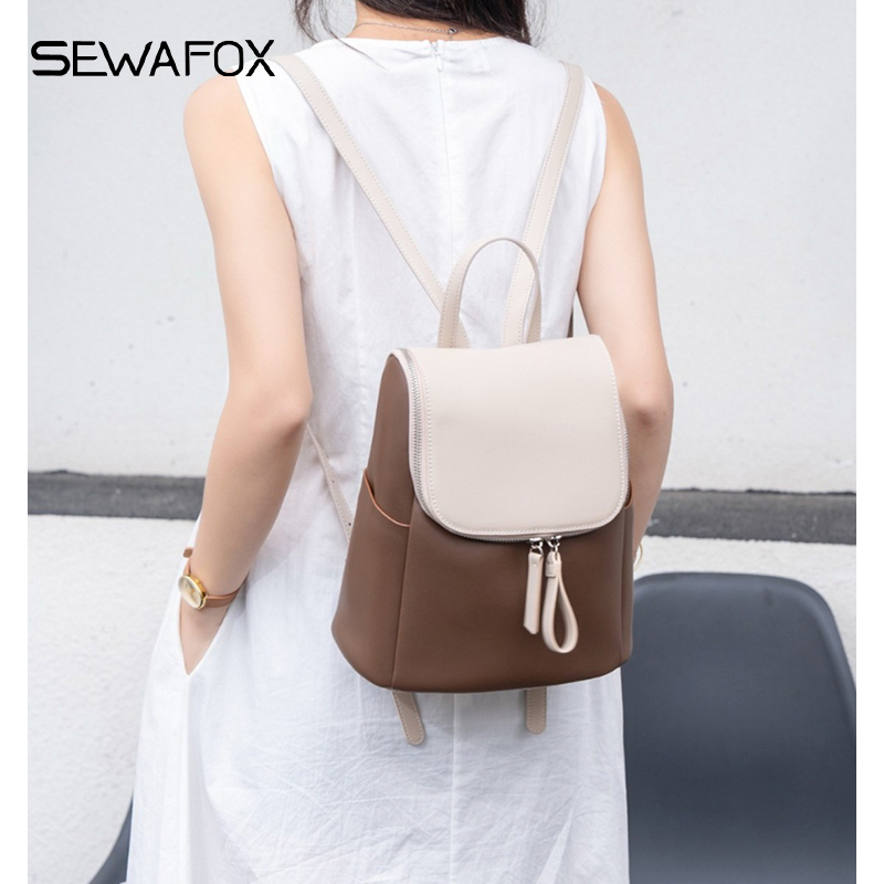 高级感女士包包韩系学生双肩背包