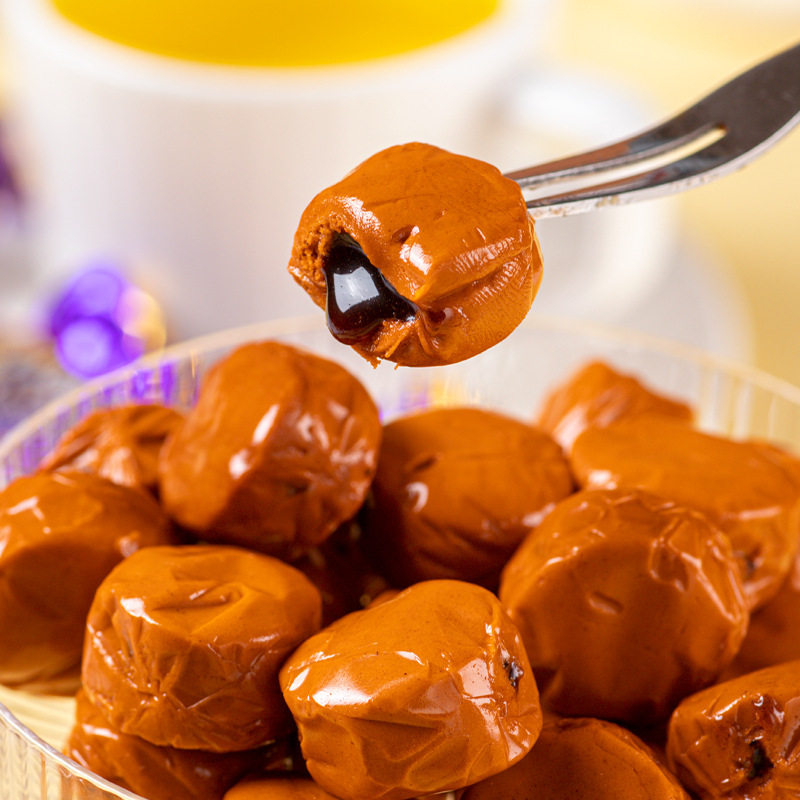 代发-巧克力夹心太妃糖零食糖果喜糖搭配可可脂奶糖太妃糖500克/