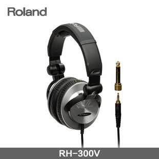 高档ROLAND罗兰耳机RH5 RH300V电鼓钢琴乐器人声监听 RH200S RHA7