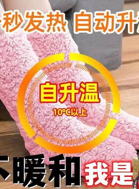 暖脚宝家用超厚发热袜子