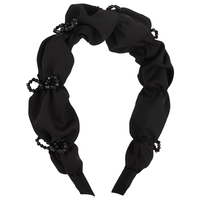 气质水晶蝴蝶结发箍高级感发卡