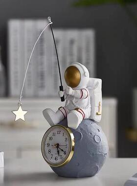 241201房样板间儿童房饰装品玄关书书架酒陶柜瓷艺术摆件太空人航