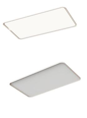 2025新款客大灯简现代847大气约超薄led吸顶厅灯长方形屋灯具套全