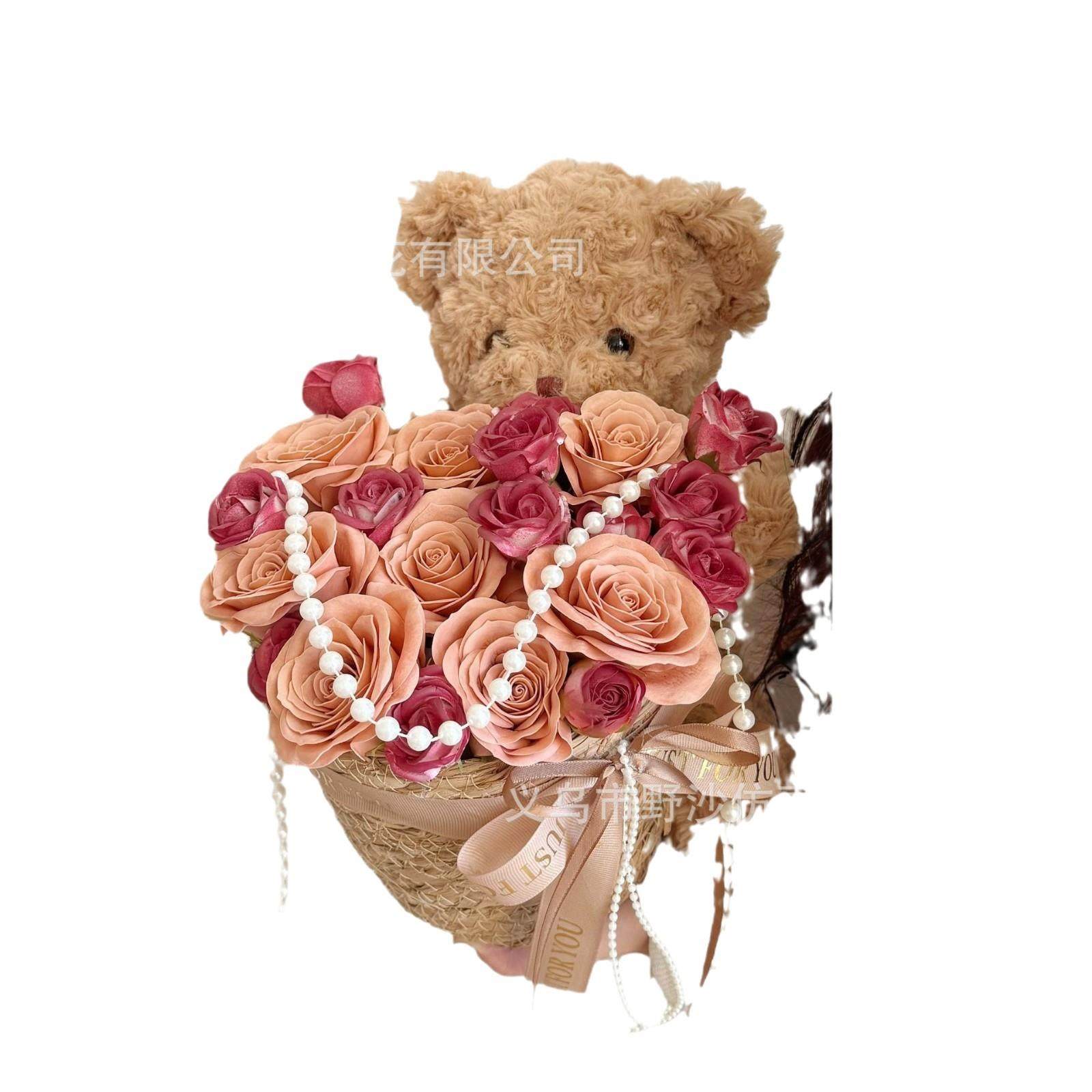 新款七抱夕情xzh072人节抱礼香抱熊生日物皂花抱桶玩偶花束送女朋,家居饰品,餐桌花艺,淘宝优惠券,粉丝福利购,淘宝优惠卷