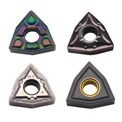 数控刀片型车片N08040刀8桃形外圆不锈钢专用刀头WMG080桃404