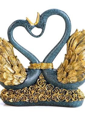 创意欧式柜电工视柜客厅酒居艺装饰C0069品婚庆礼品树脂摆件家天