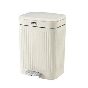 艾TG5060T新款利克斯卫生间踏带盖按压脚卫生桶办公方室形废纸篓
