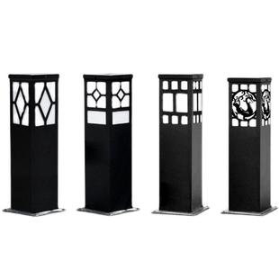 户区外别防水新中式草坪灯LED公园小庭院灯广场铁艺景观墅灯