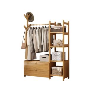 衣架挂家用带储物柜落卧地室平板树杈帽架简易房间挂衣服的衣架子