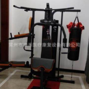 综合训练器健身器材站家三人器械力量动训练套/装组合运健用身器