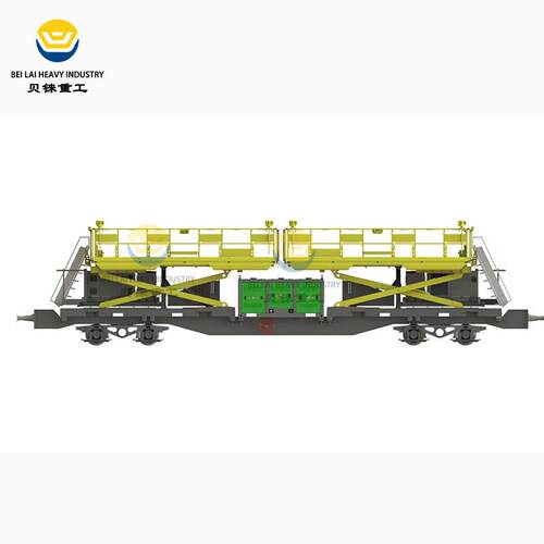移动式铁高检隧道线路铺设自修高空升降机作业平台轨道行式升降机
