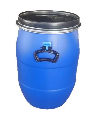 500L抱箍桶包装法兰桶化工废液桶铁箍桶5L升塑料GLE桶弃油脂收集