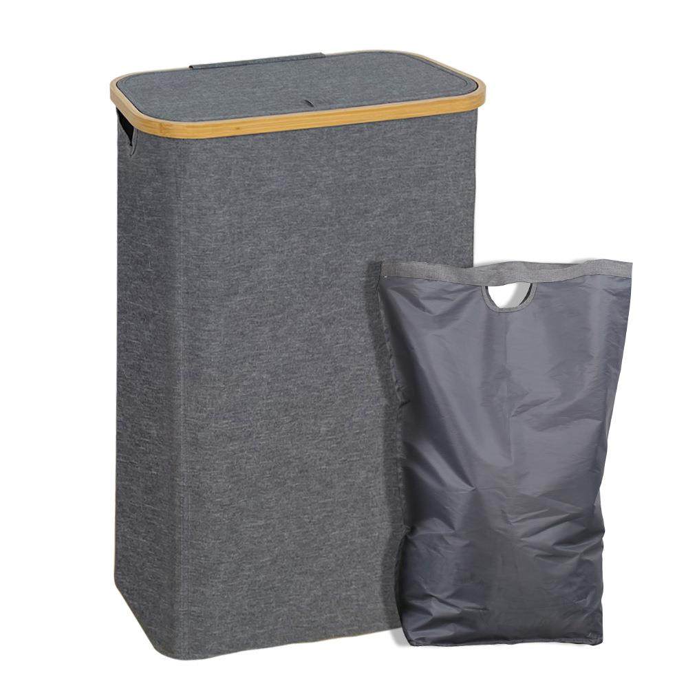 楠脏衣篮窄边夹缝收6078折叠牛纳津布可艺收纳竹筐带盖杂物脏衣篓,收纳整理,脏衣篮,淘宝优惠券,粉丝福利购,淘宝优惠卷