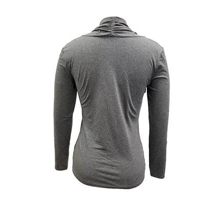 clothing womens long pullover button print leopard winter