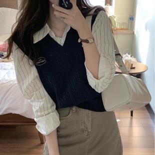 top outerwear layered womens autumn vest vest knitted wool