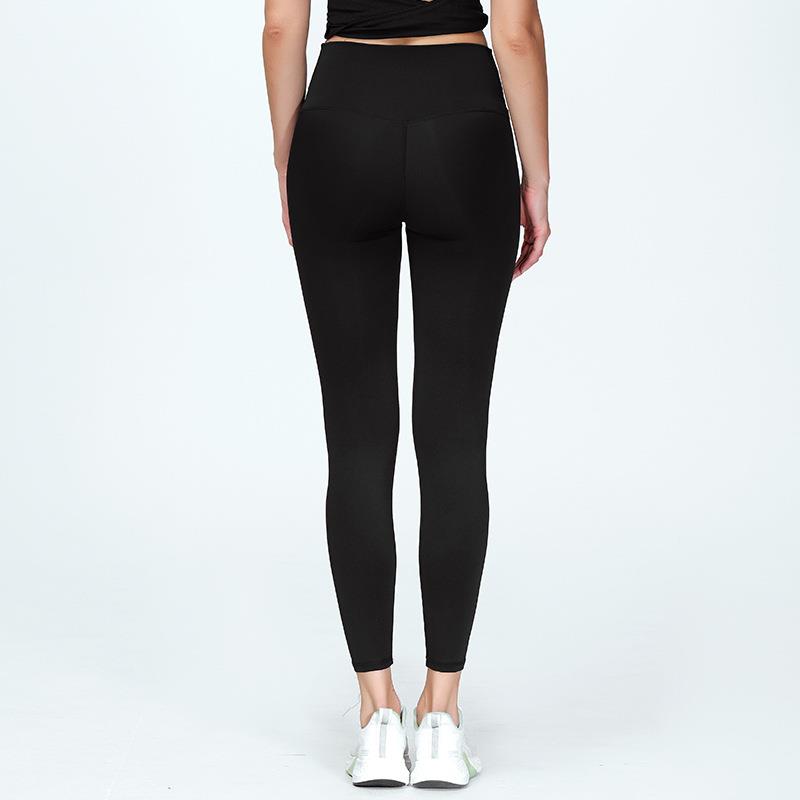 Graphene Yoga Pants Women Nude High Waist Shark Pants