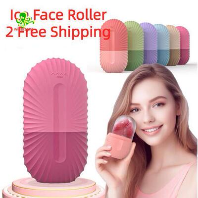 Silicone Ice face Roller and Eyes Massage for Lifting Tight