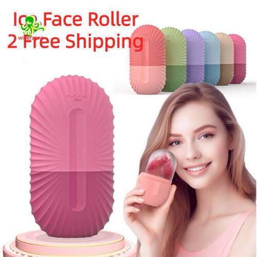 Silicone Ice face Roller and Eyes Massage for Lifting Tight