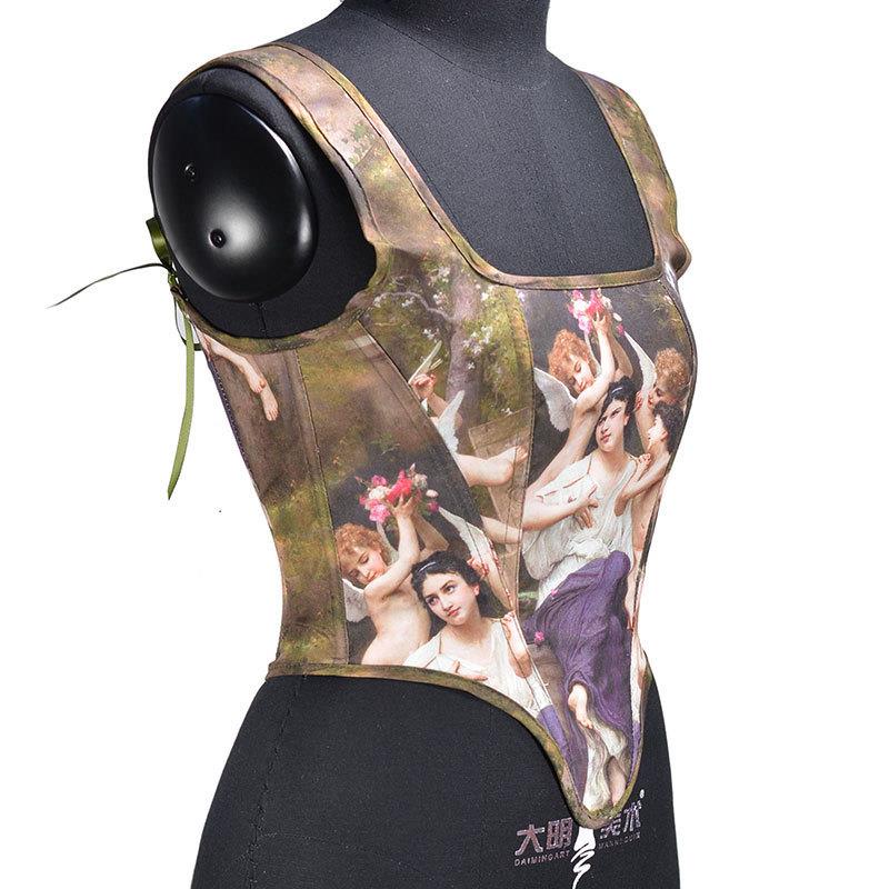 crop s tops coquette clothing casual street high woman tank
