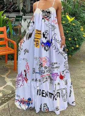 sundress outing beach dresses split waist high dress womens