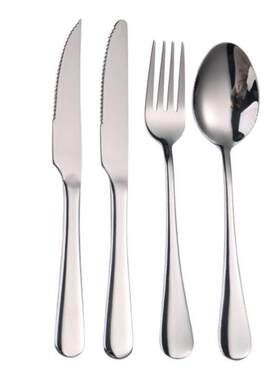 western other tableware steak cutlery set knife fork spoon 1