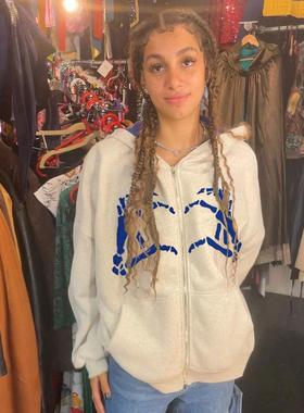 fleece sternum hat color fashion claw sweatshirt Front