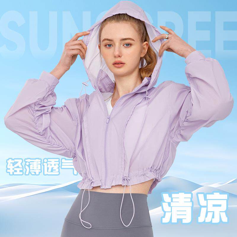 top protection sun breathable light fashionable jacket