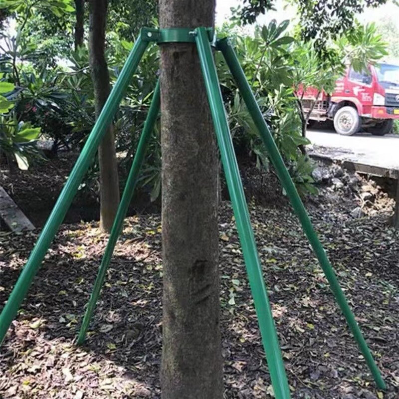 苏州镀锌钢管树木支撑架绿化支撑杆大树防风树支撑园林绿化支架固