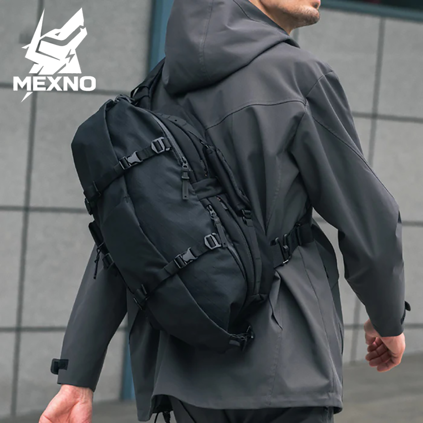 新款男士机能运动双肩包背包斜跨户外通勤胸包旅行电脑多功能书包,箱包皮具/热销女包/男包,双肩背包,淘宝优惠券,粉丝福利购,淘宝优惠卷