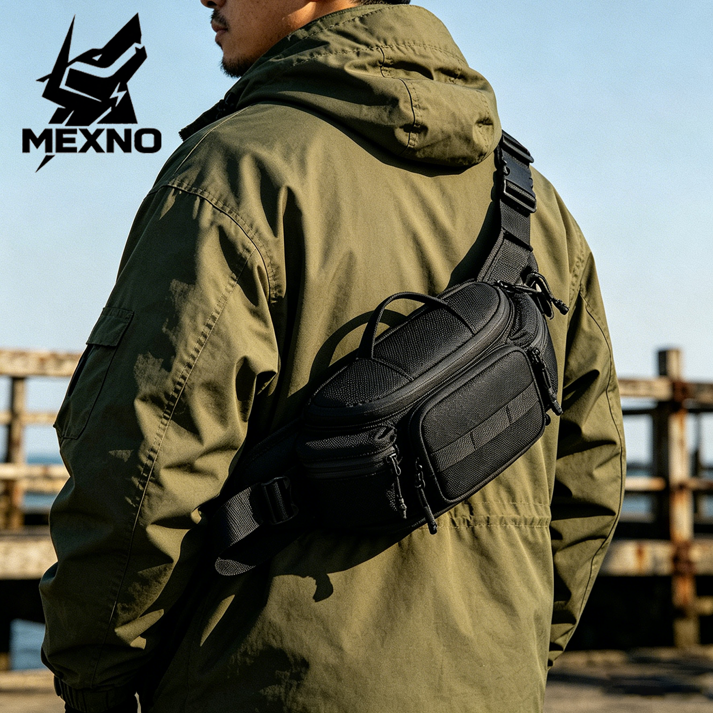 MEXNO梅克奴男生户外运动单肩包