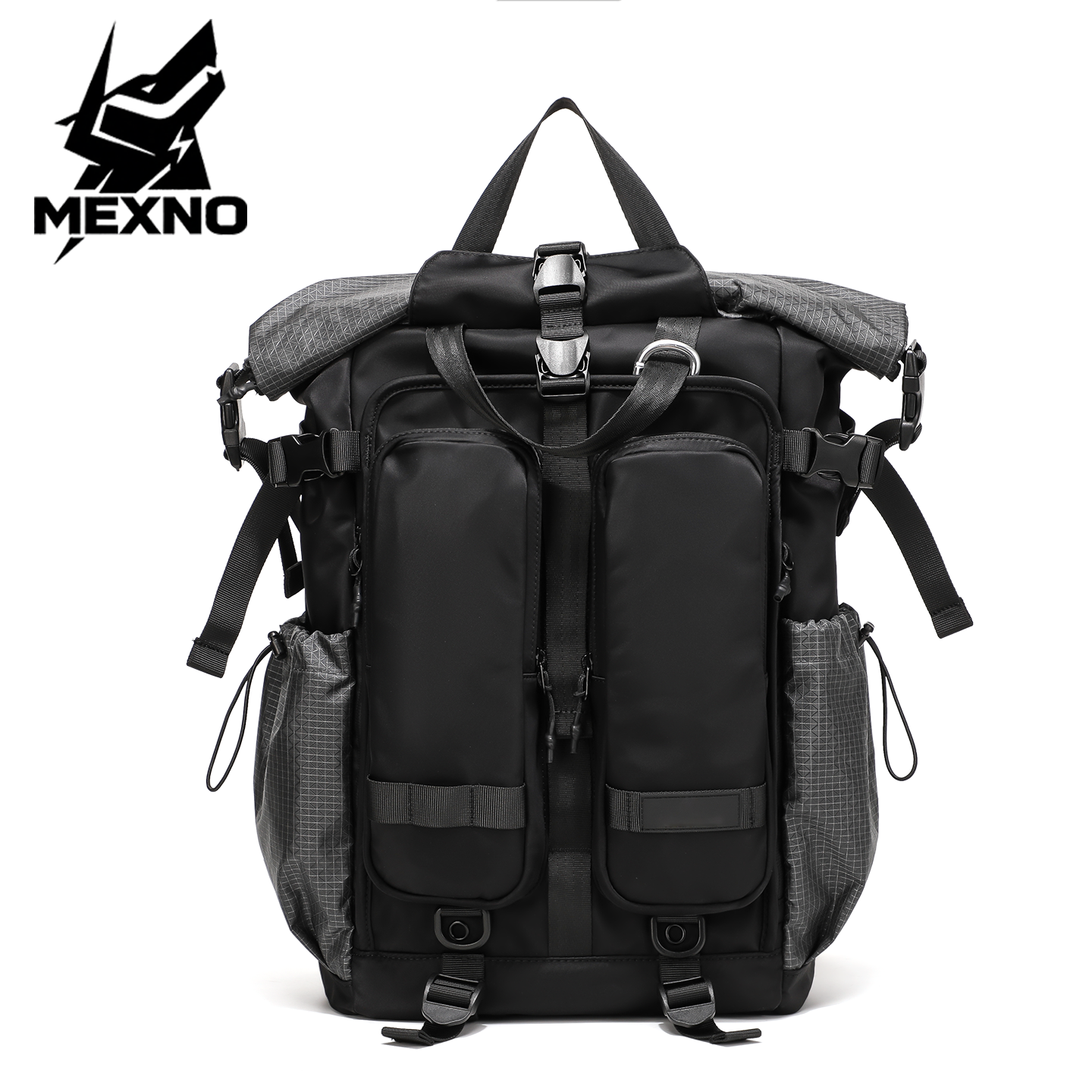 男士大容量防水电脑双肩包男款学生背包男生户外旅行机能登山书包