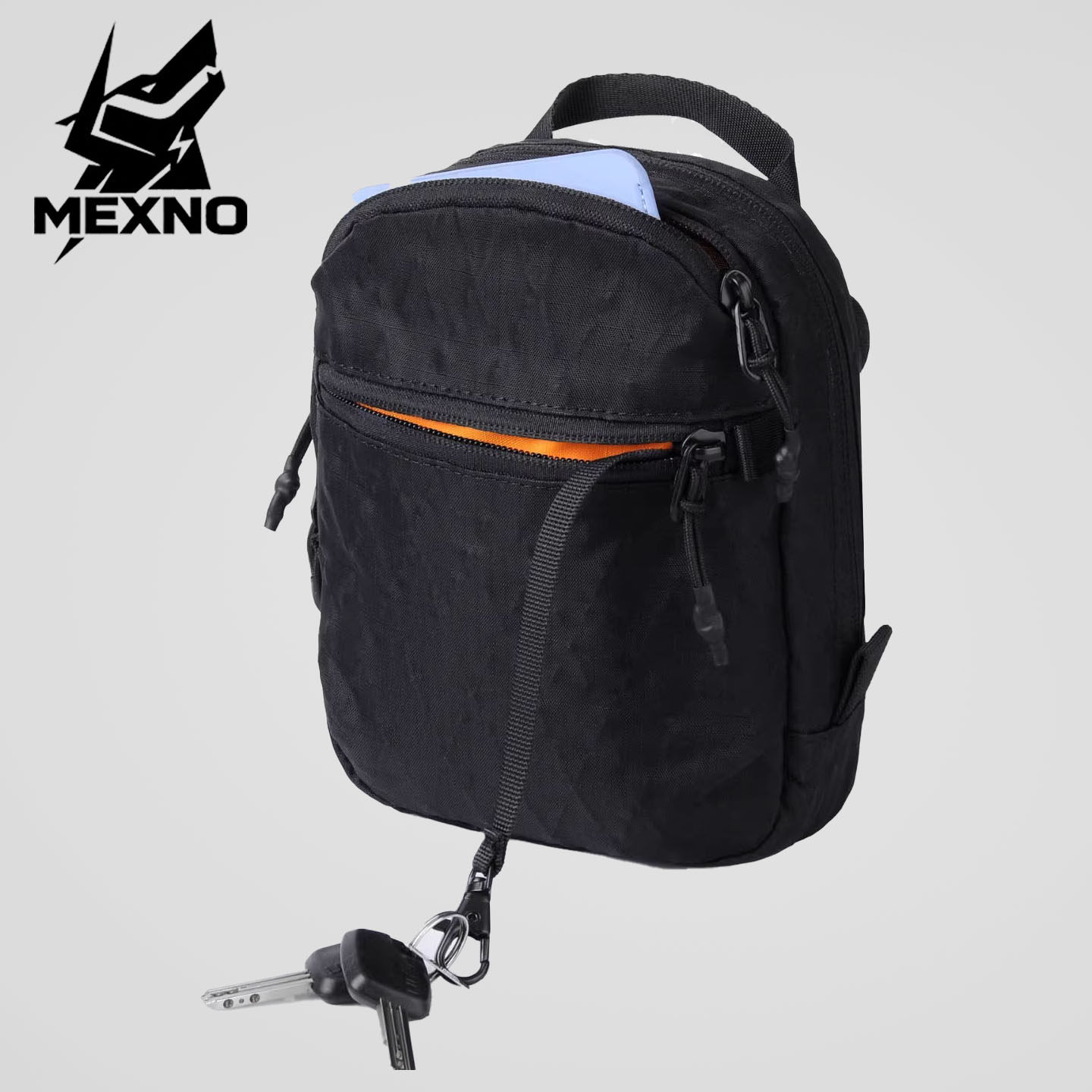 新款斜跨x-pac手机包通勤旅行轻便防水胸包护照包挎包单肩包男