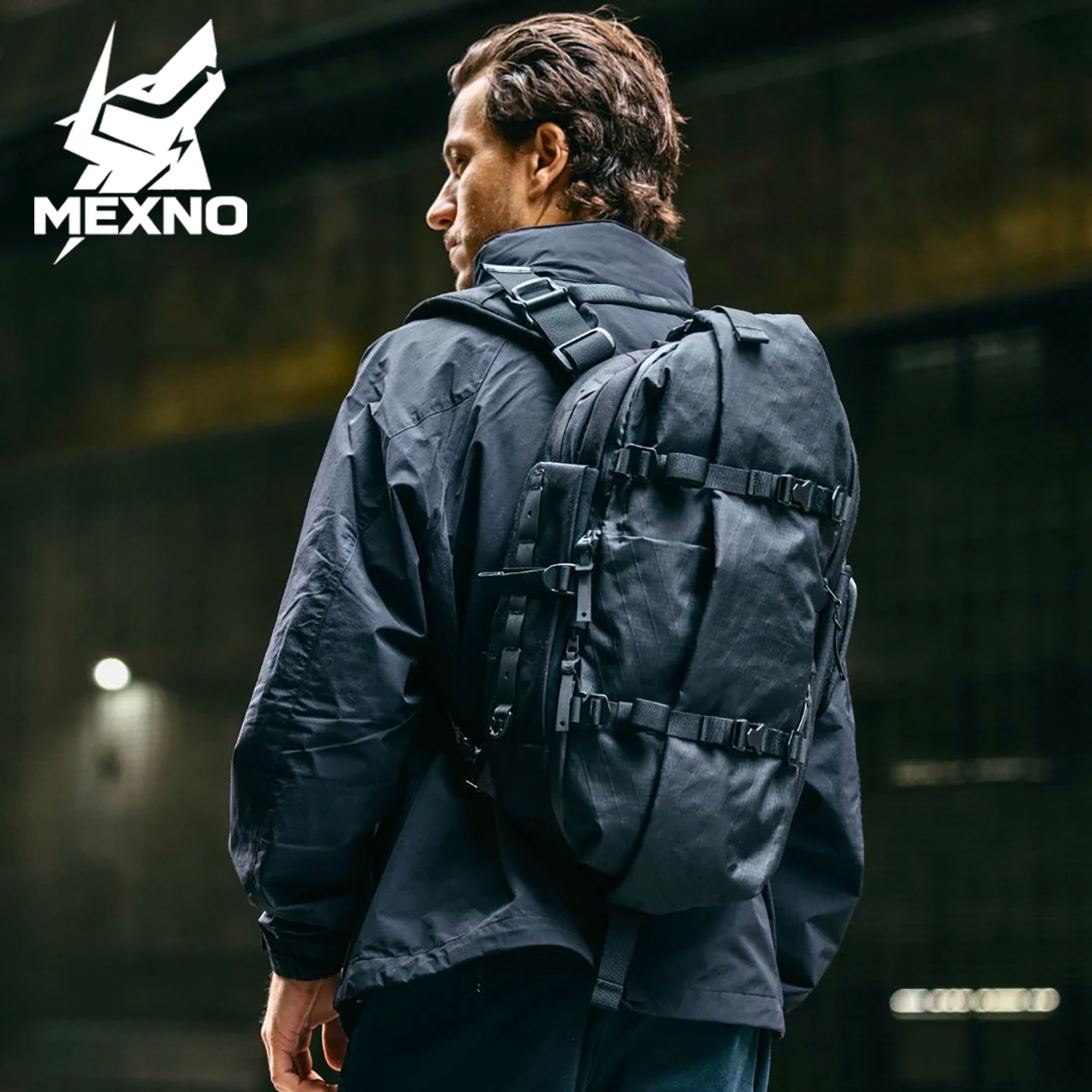 MEXNO梅克奴男士大容量双肩包